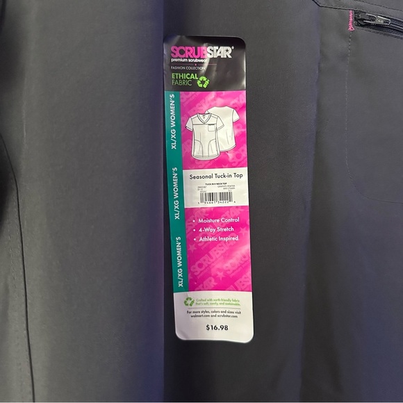 Scrubstar top NWT XL - Picture 3 of 5